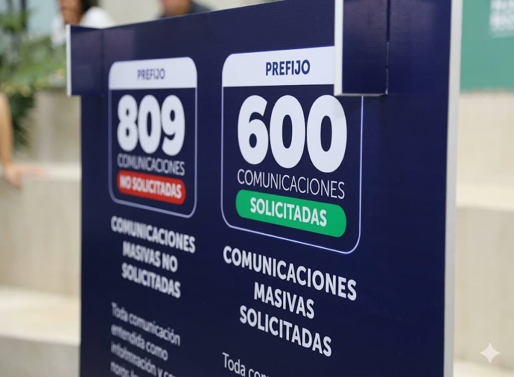 numeracion 600 y 809 en Chile