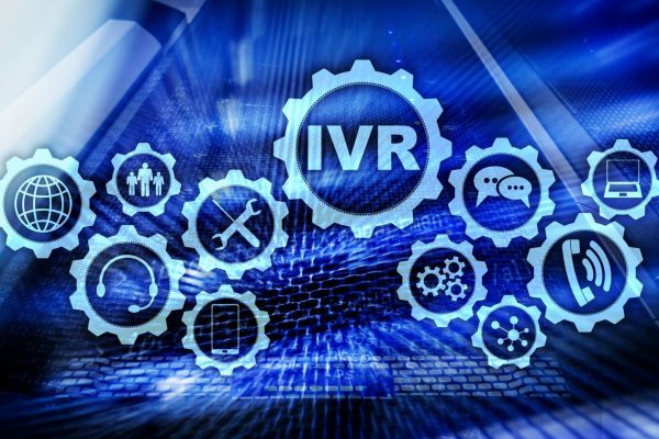 IVR Interactive Voice Response. Call Center Business Concept.